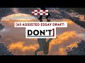 Admissions Mistake #1 - Writing vs. Interview Mismatch