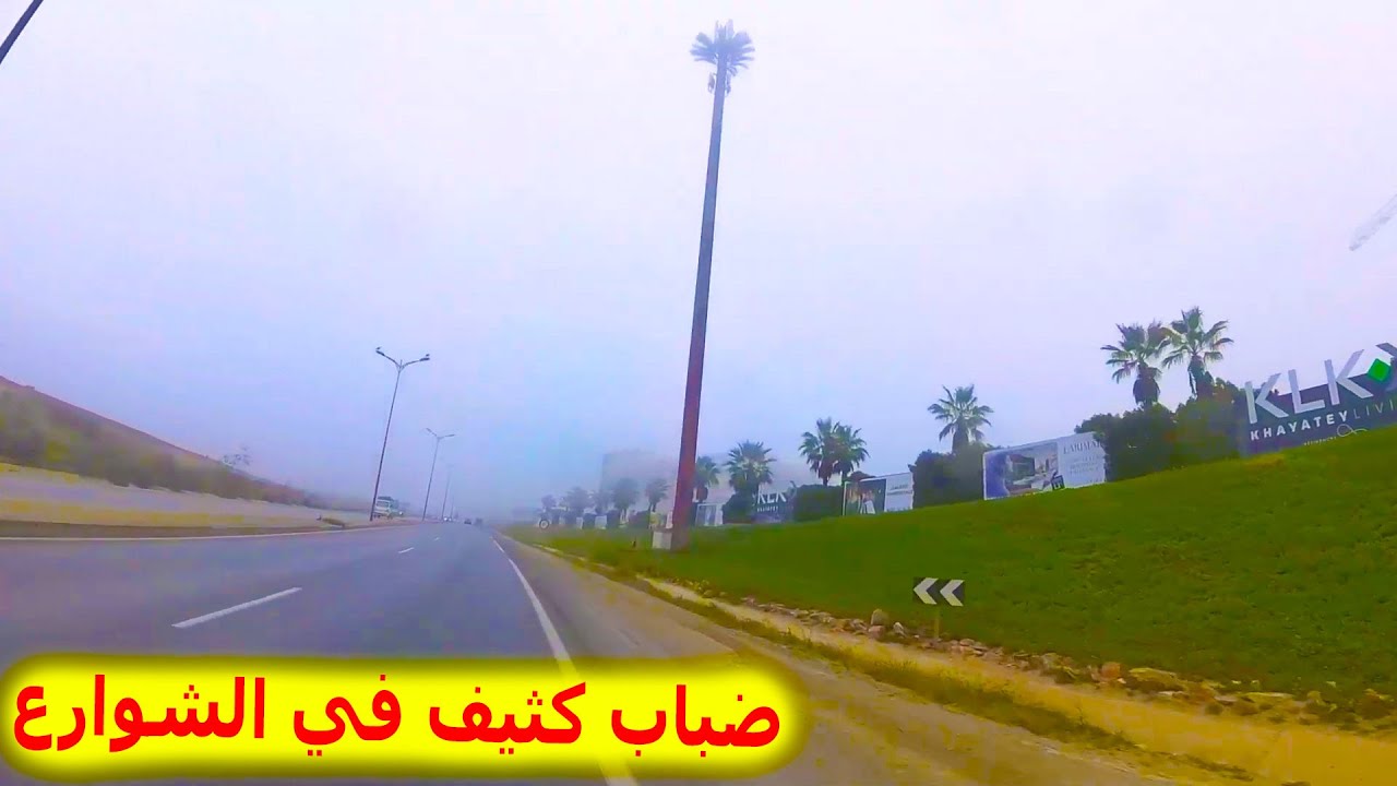 ضباب كثيف في شوارع الدار البيضاء - سيدي معروف - النسم - ألماز - caablanca 03-02-2024