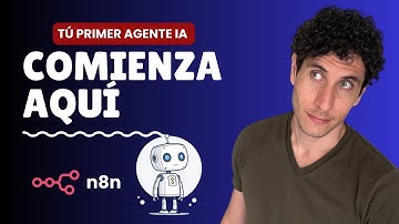 Crea tu primer AGENTE de IA en n8n |  Paso a paso (Sin CÓDIGO)