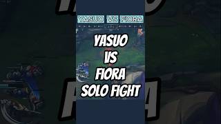 YASUO VS FIORA TOP  #leagueoflegends #lol