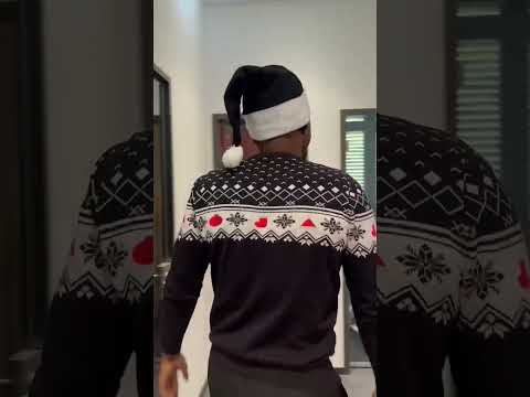 🎅 Michy is ready for Christmas! 😂