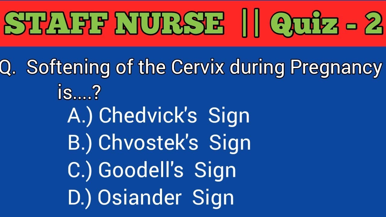 Quiz -2 🔥||  For AIIMS RRB JIPMER MRB DSSSB || Staff Nurse Exam Preparation