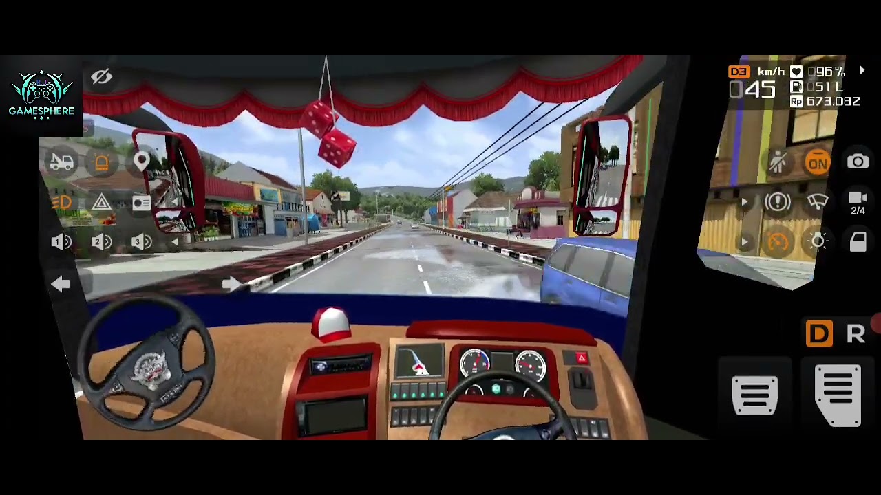 Tourmode bus driving