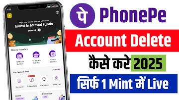 How to delete phonepe account in 2025 | how to delete phonepe account | Phone pe Account Delete