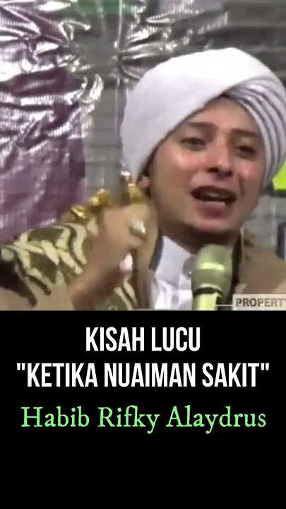 kisah Lucu Nuaiman Sakit #assalamualaikum #habibrifkyalaydrus