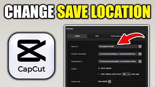 How to change default save location in capcut (2026)