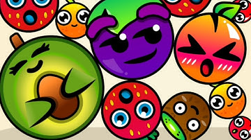 Watermelon Merge - Fruits Drop Merge (Suika Game) ASMR Gameplay