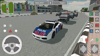 AAG Petugas Polisi Car Driving -  Police Car siren - Police Car cartoon - New Police Car Game 2021 | screenshot 5