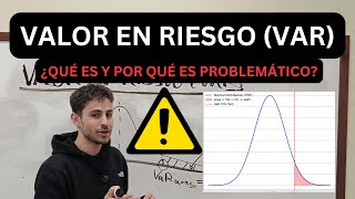 ¿Qué es el VALOR EN RIESGO? Explicación y sus PROBLEMAS | Matemáticas Financieras