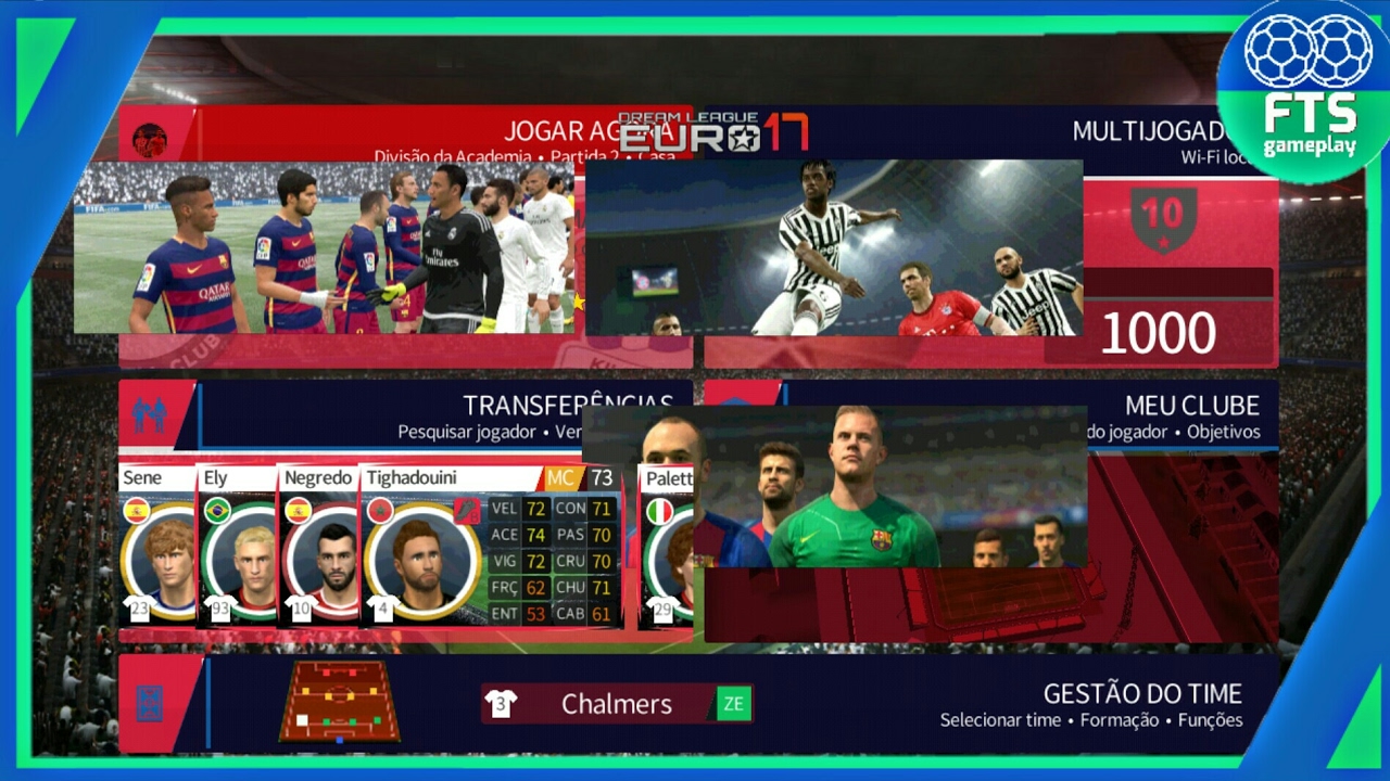 Dream League Euro 17! Menu Modificado ★ v.3.09 Melhor Mod de DLS 16 ...