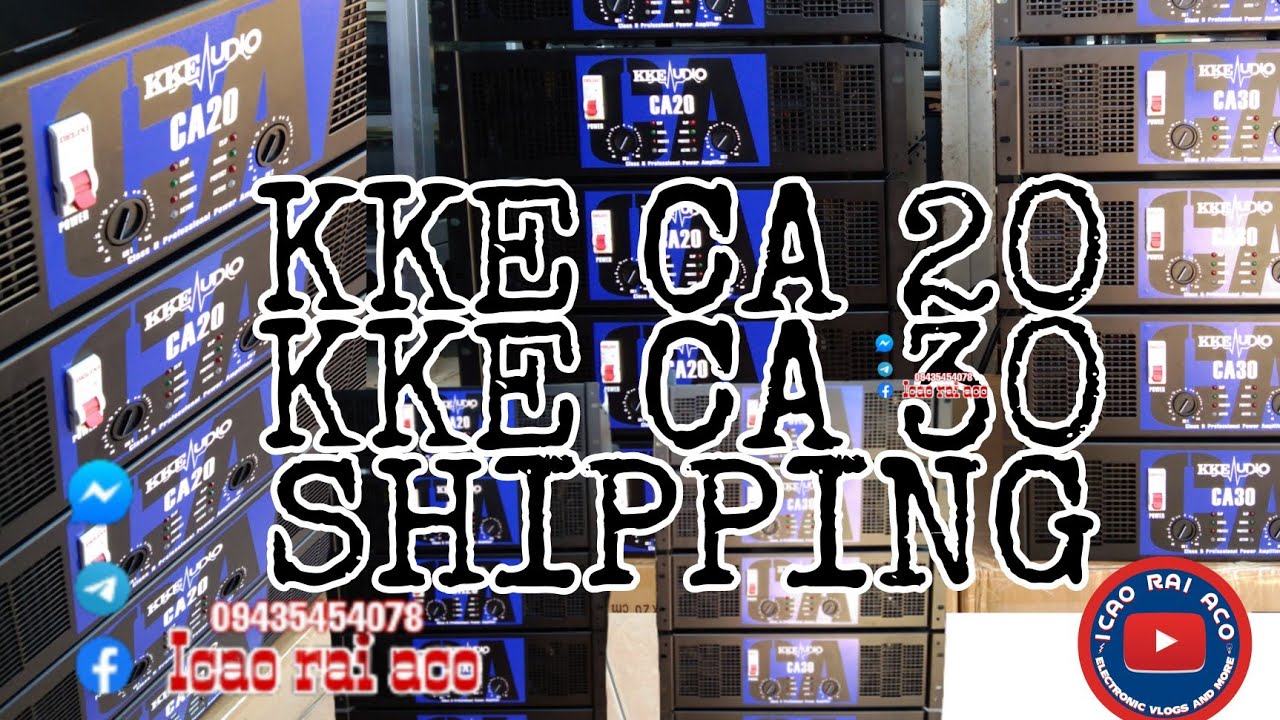 KKE CA20|KKE CA30 |W/SHORT SPEAKER PROTECT|Njw 