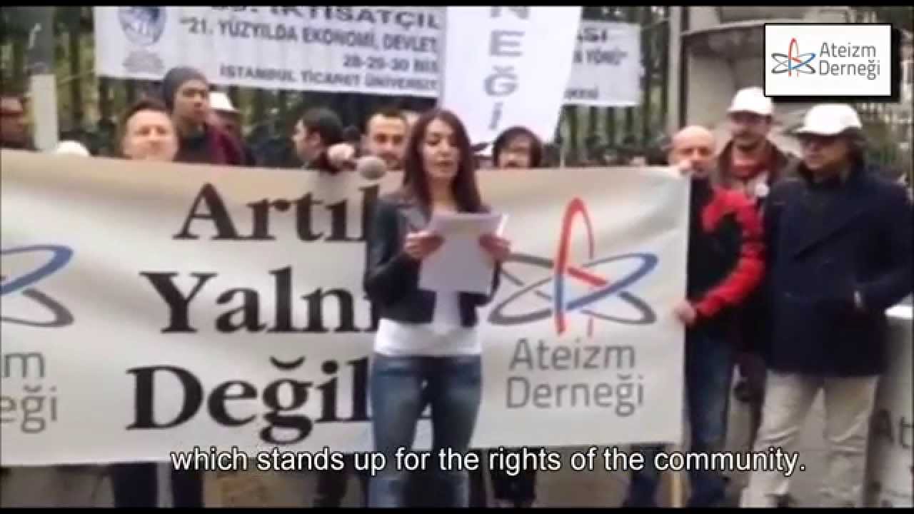 Press Release on the First Year of Turkish Atheism Association (with English subtitle)