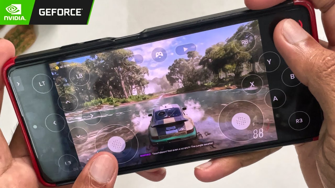 I Played Forza Horizon 5 on MOBILE 📱| NVIDIA GeForce NOW Handcam Gameplay