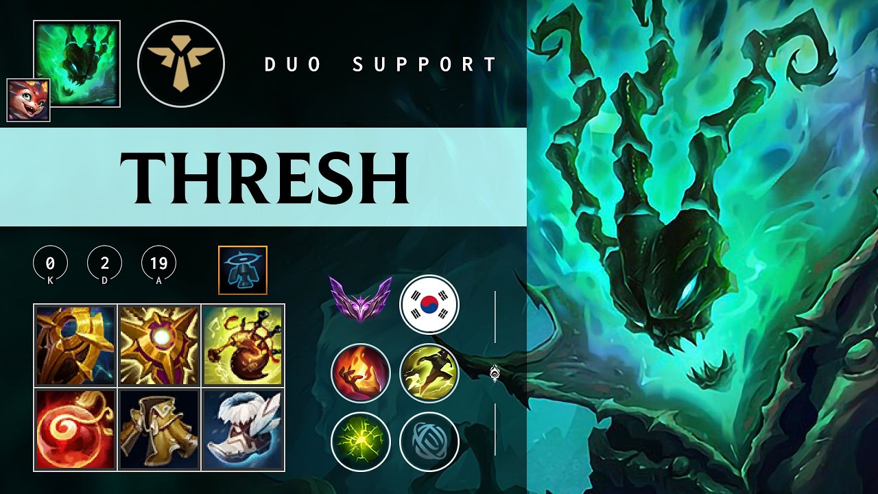 Thresh Support vs Lee Sin - KR Master Patch 26.04