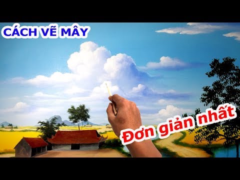 Video Dạy vẽ mây đơn giản áp dụng cho tranh phong cảnh và... - youtube