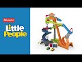 How to Setup the Little People Hot Wheels Spiral Stunt Speedway Playset | AD