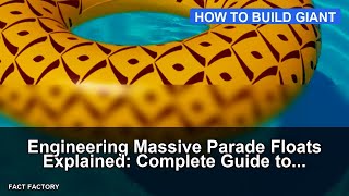 Engineering Massive Parade Floats Explained: Complete Guide to Design and Logistics