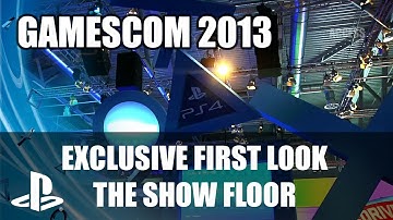 Gamescom PS4: Tour of the PlayStation 4 area on the Show Floor