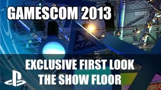 Gamescom PS4: Tour of the PlayStation 4 area on the Show Floor