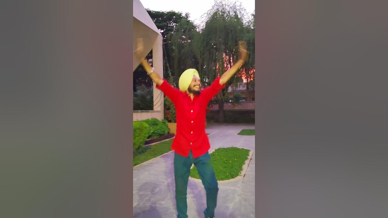 Bhangra on song Vanjali Vaja by Amrinder Gill | Jhoomer | #dance | #TaranjeetsinghMatharu| #ytshorts