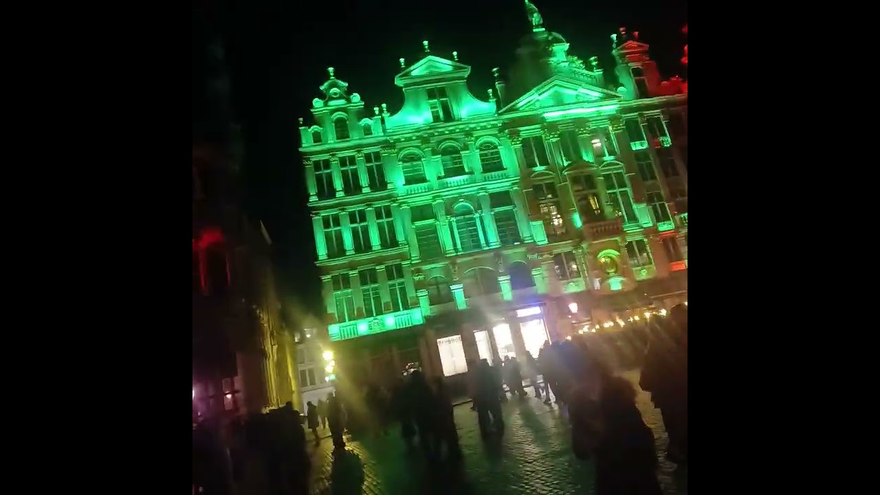 Illumination de la Grande Place de Bruxelles, 14 Février