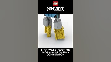 LEGO 31124 ALTERNATE BUILD with LEGO Ninjago 71808 Kai