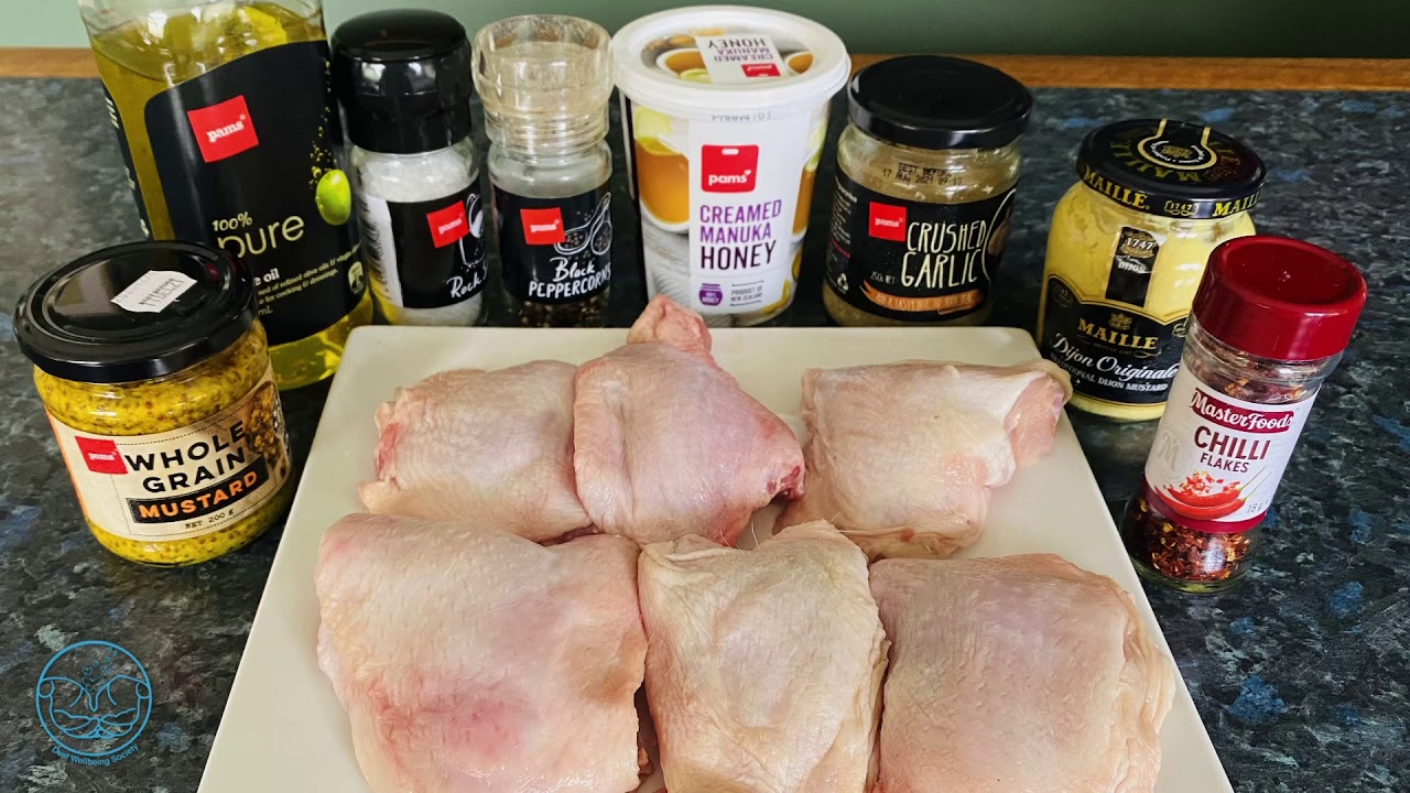 Oven Baked Chicken Thighs YouTube