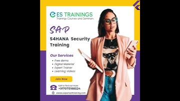 SAP S4HANA Security Training!#expertsofttraining