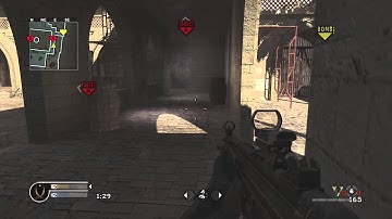 CoD4 - Showdown SnD GB 3v3 -  vs Team Remington (Listen-In)