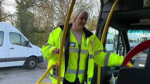 Virginia tells us about the role of Passenger Assistant in the School Transport team