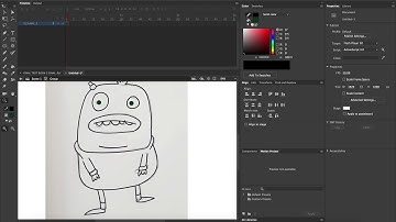 Fastest way to Draw/Trace on Adobe Animate (tutorial)