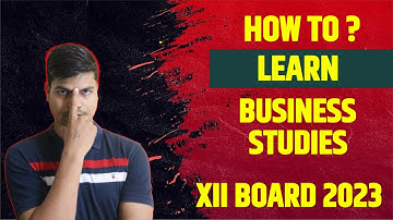 Business studies ko yaad karne ka sahi tareeka | class 12 commerce. #shorts