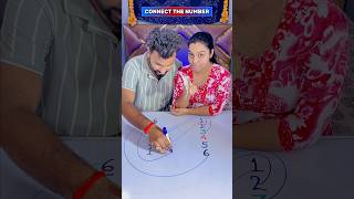Ye kya bana diya 🤪🤣 connect the 123456😀😄 #shots #couple #challenge #fungames