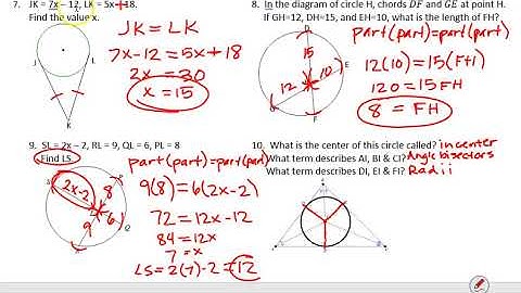 Video of Unit 8 Test Review
