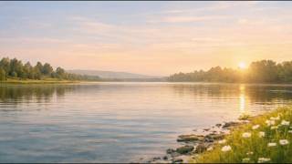 Soft Morning Riverside Ambient for Focus, Relaxation & Sleep | 35 Minutes | Echo & Pine