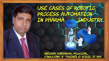 RPA In Pharma Sector | Explained | School OF RPA