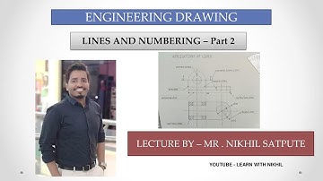 Engineering Drawing | Applications of lines | Easy drawing techniques | Learn with nikhil