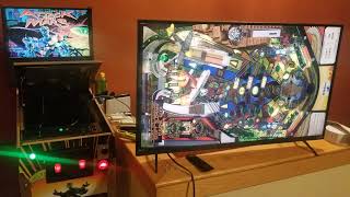 Arcade1up INTEC pinball 32" monitor upgrade!