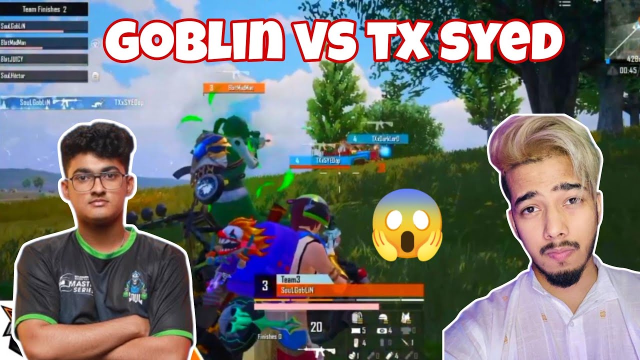 Team SouL vs Tx 4v4 Fight l Goblin vs Syed 🔥 - YouTube