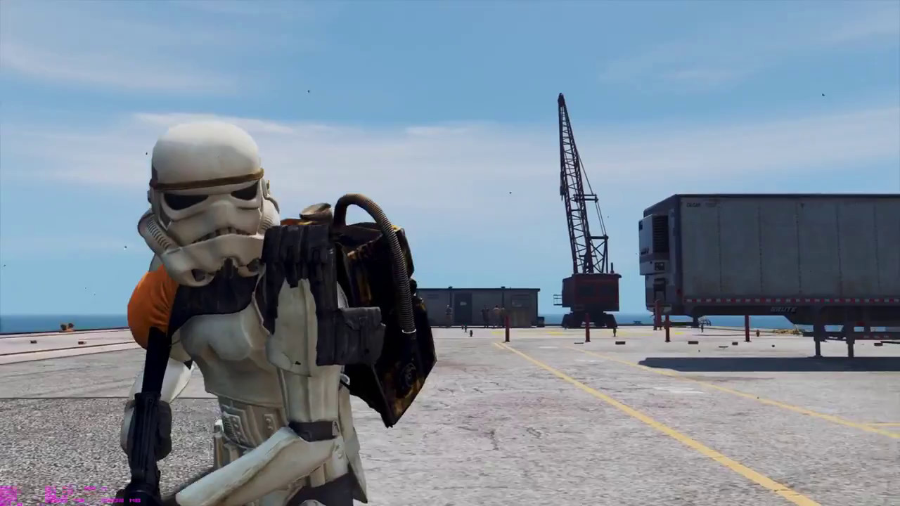 GTA V - SandTrooper Skin (from Star Wars Battlefront)