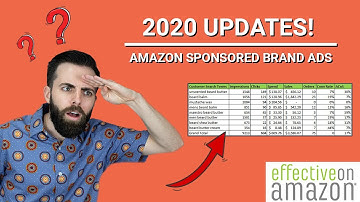 Amazon Sponsored Brand Ads - 2020 Updates!