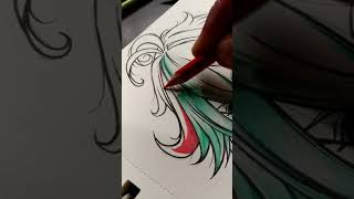 Portrait drawing of KAZUHA | Anime/ Genshin impact