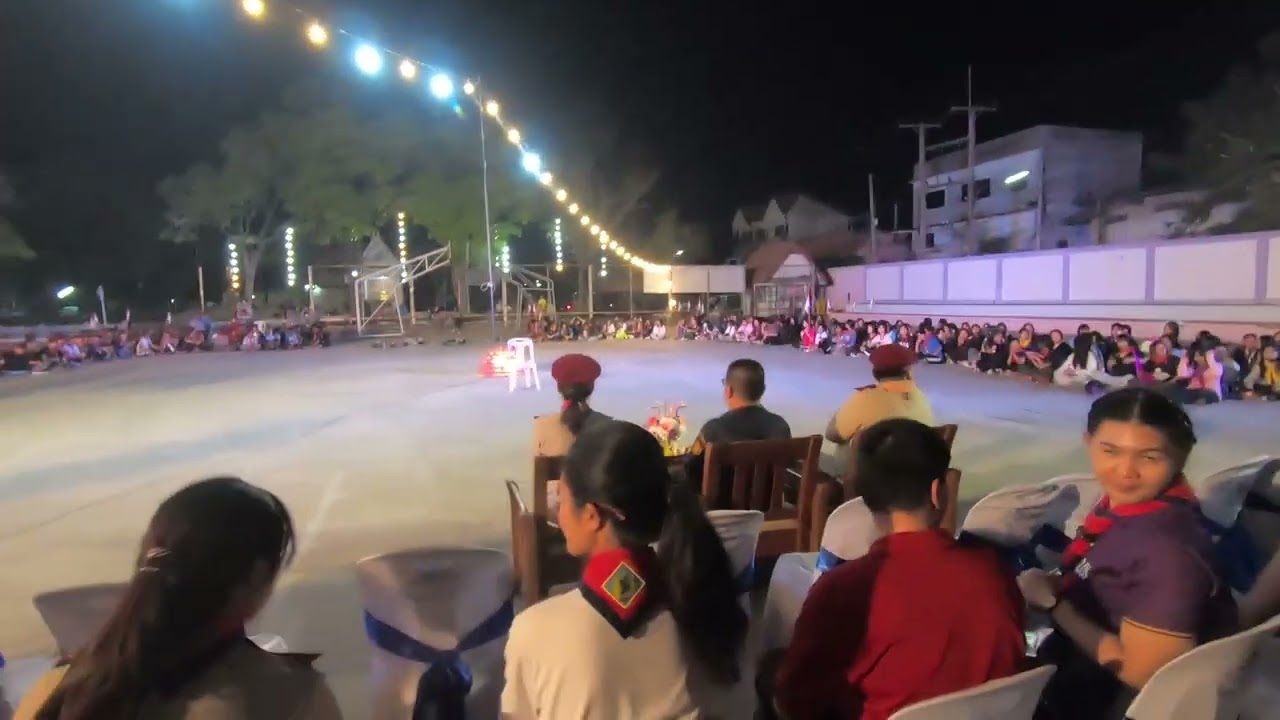 กิจกรรมรอบกองไฟ ค่ายลูกเสือ ม.2 ปีการศึกษา 2567