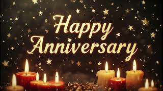 Happy Anniversary|Candles|Stars| #candlelitestudio #visualart #visual #artfortv #madefortv #tvart