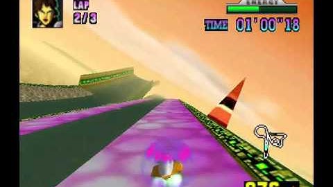 F ZERO X Custom Track: Sand Ocean: Slow-Down Circuit