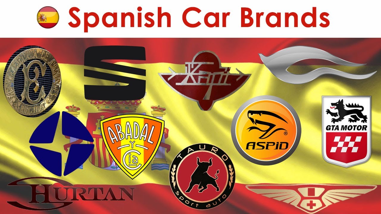 Spanish Car Brands. Full List of Spanish Car Manufacturers - YouTube