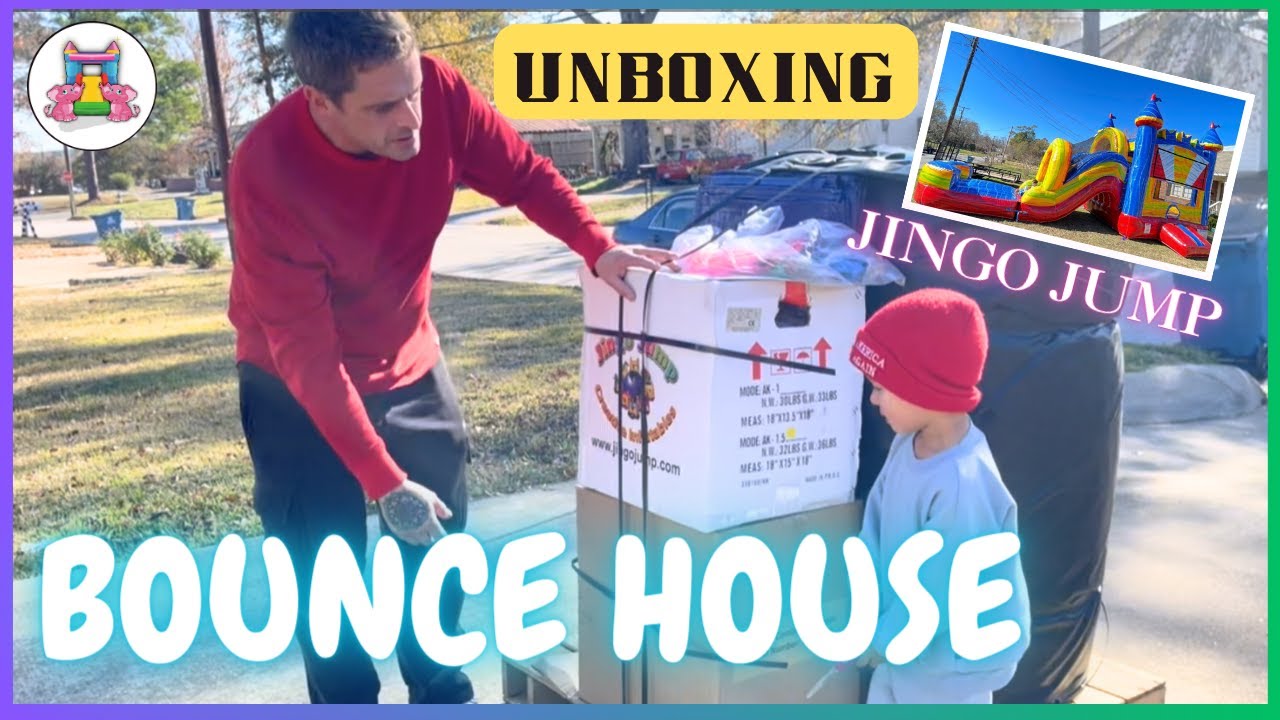 2024 Unboxing Bounce House From 