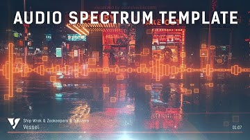 Audio Spectrum Music Visualizer by SoundVisible.com | Ship Wrek & Zookeepers & Trauzers - Vessel