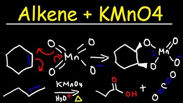 Alkene + KMnO4 Reaction