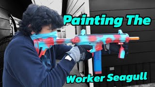 Painting The Worker Seagull